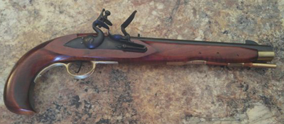 Harris Gun Works flintlock pistol for sale